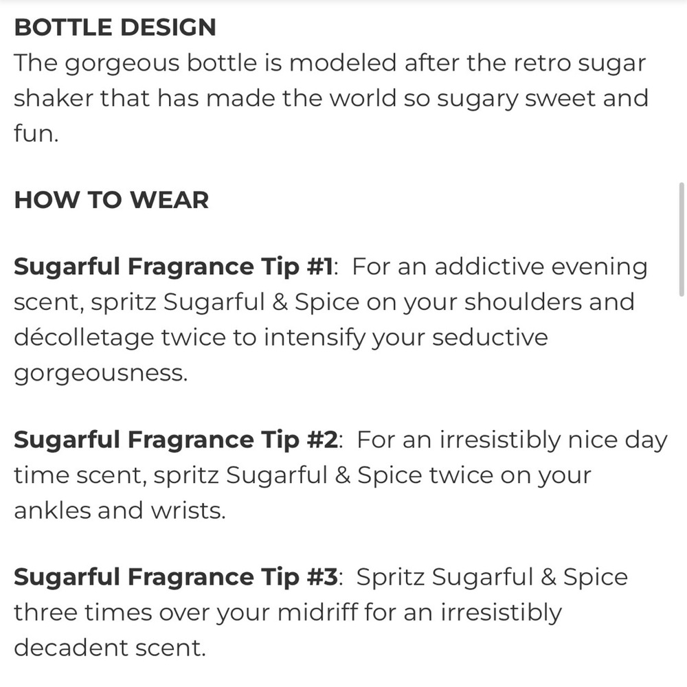 MICHEL GERMAIN SUGARFUL & SPICE ORANGE SCENT 100 ML & 10ML ROLLERBALL-BRAND NEW - Picture 10 of 14
